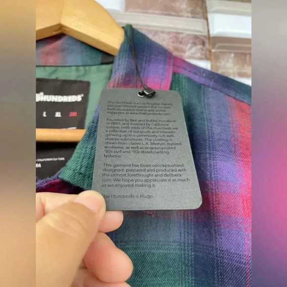 The hundreds flannel shirt size 2XL - Picture 8 of 13